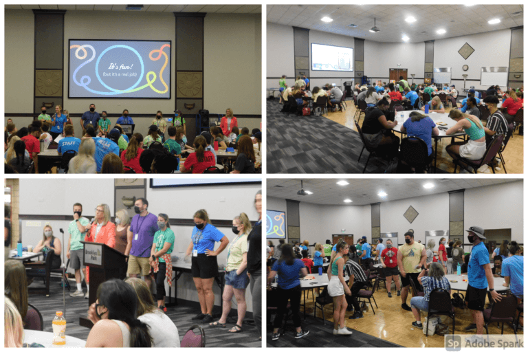 Recreation staff busy training for summer fun!