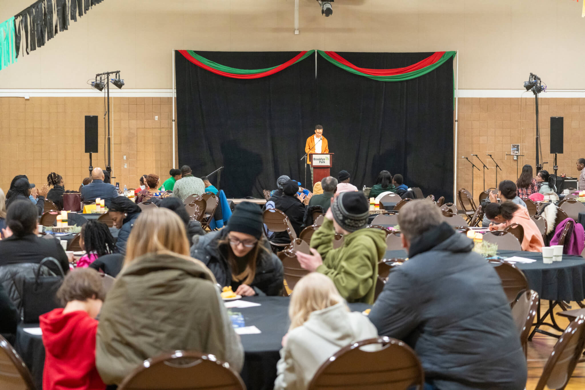 People at the 2025 Black History Month Showcase