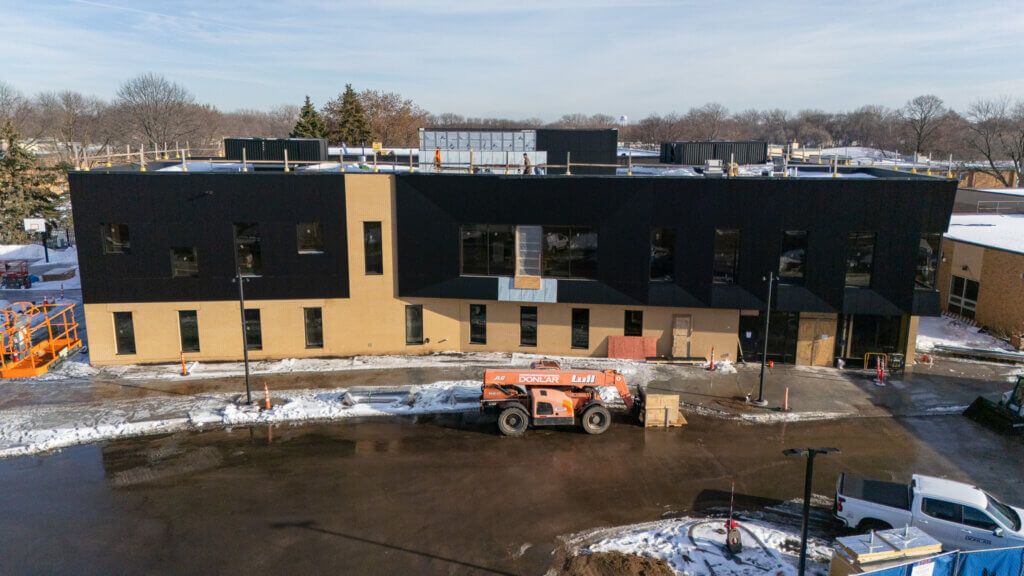 Teen Center Construction January 2026